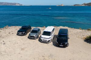 Hemeros Transfers vehicles by the sea in Milos