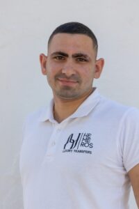 Hemeros Transfers team member portrait in Milos